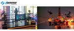 24 Inch Screen VR Shooting Simulator Virtual Reality Free Walker Games Black