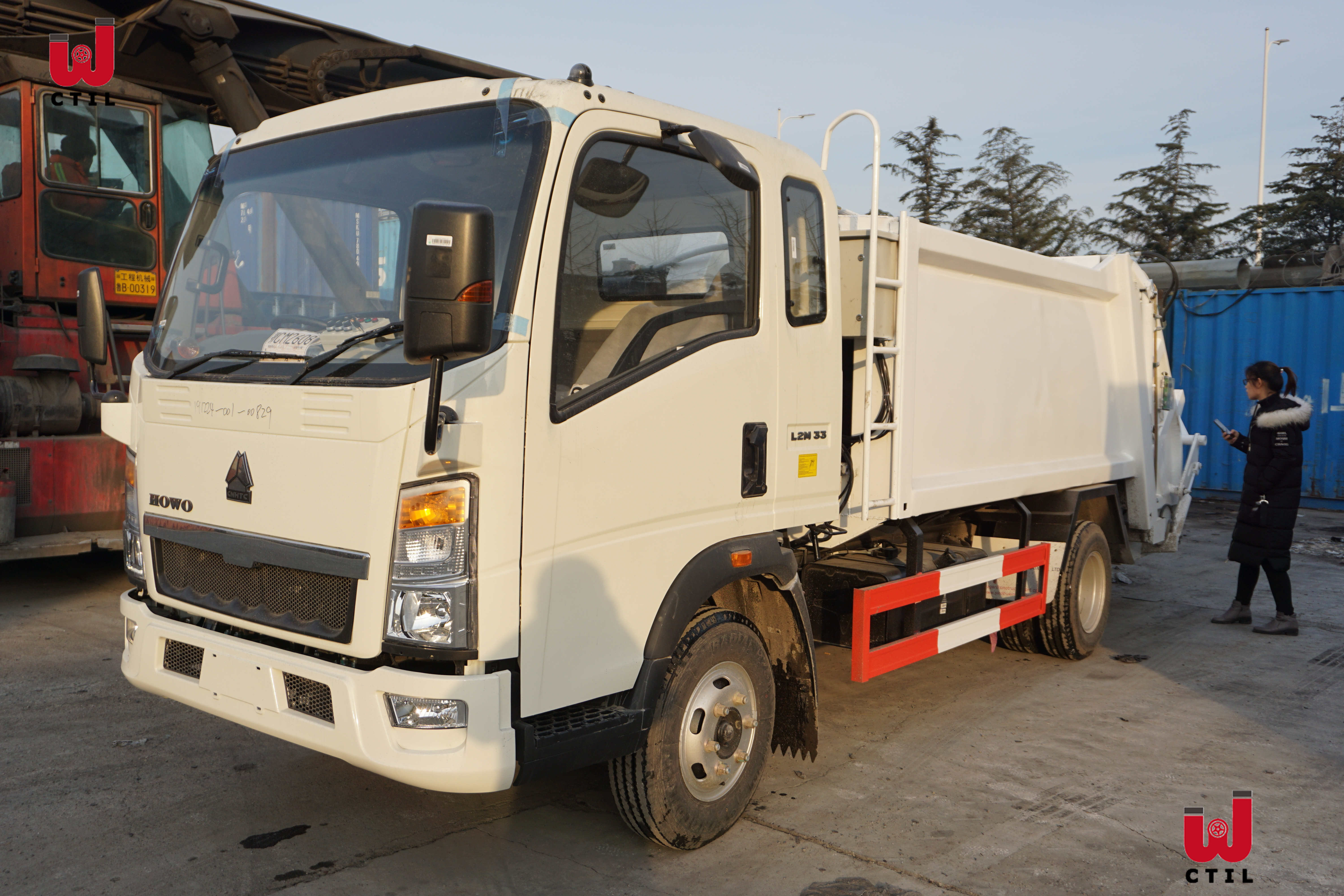 12m3 Garbage Truck Compactor