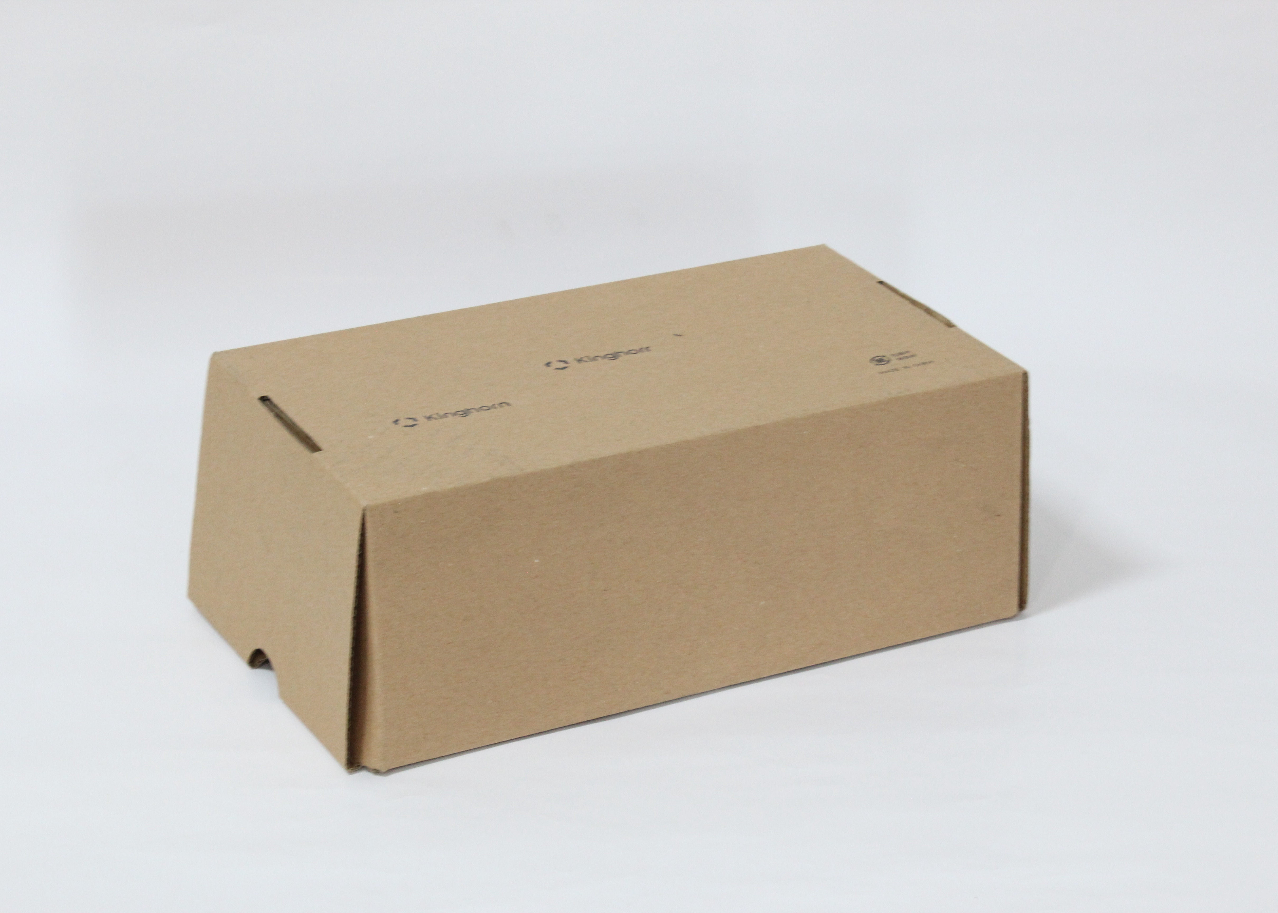 Custom printed logo corrugated product mailing packaging box rectangular brown box Shoe boxes