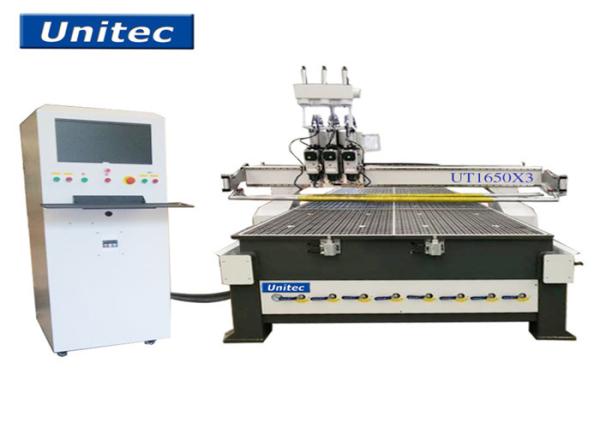 Cheap 20000mm/min 18000rpm UT1650X3  Multi Spindle CNC Router for sale