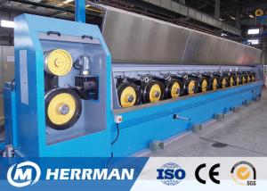 Double Wires Aluminum Alloy Rod Breakdown Machine Separate Motor Driving
