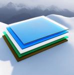 Wholesale supplier 4mm 4*8feet Blue Polycarbonate Hollow Sheet from China