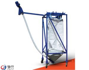 China Automatic Feeding Conveying Big Bag Discharge Station Screw Conveyors Raw Materials Storage Silo on sale