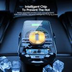 Wireless Charging Car Air Vent Mobile Phone Holder 15W For Car