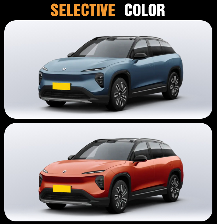 Electric High Speed EV Cargo Vehicle 2023 Model 485KM 255/50 R20 with Single-Speed Transmission and 4912*1987*1720 Size