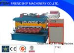 Chain Drive Hydraulic Cutting Glazed Tile Roll Forming Machine Steel/Aluminum