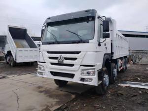 Quality Used Commercial Dump Trucks 6 Cylinders In Line 371hp 8×4 SINOTRUCK HOWO ZZ3317 Second Hand Truck wholesale