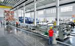 Water Soluble Pvc Film Extrusion Line , Stretch Film Extrusion Machine