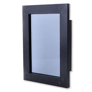 Quality Black Kitchen Cabinet Drawer 450mm Aluminum Alloy Frame wholesale