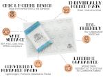 Oil Proof Disposable Dining Table Mats Plastic Kids Dinner Mat
