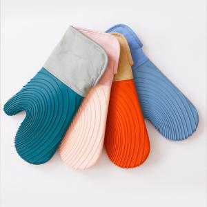 Quality Dishwasherable Flexible Silicone Oven Mitt Heat Resistant wholesale