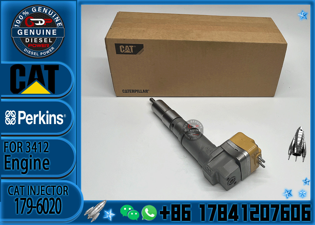 3412E Diesel Engine Fuel Injector Assembly 20R-4148 179-6020 198-7912 232-1168 156-3895 204-2467