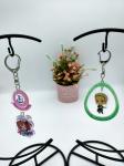 Innovative Acrylic Sheet Keychain Ornamental Offset Printing 3mm Thick