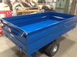 1.5TR2W off road Hydraulic dump trailer 1.0ton