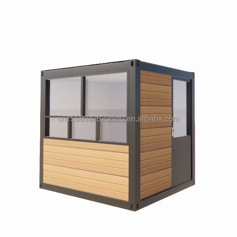 Galvanized Steel Square Tubes Houses Suitable for Mobile Coffee Truck Bar and Shipping Container Bar