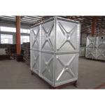 Hot Dipped Galvanized Pressed Steel Sectional Water Tanks Metal Water Storage