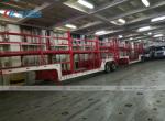 2 / 3 Axle Semi Truck Trailers For SUV Transport