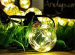 11m 35FT 30pcs G40 LED Bulb Copper Wire Lamp String Vintage Christmas Wedding