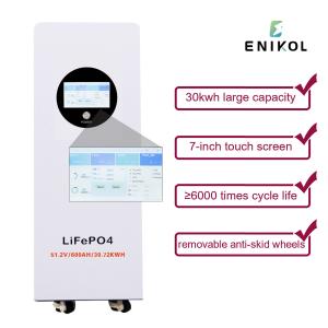 Quality Large Capacity 30kwh 48V Solar Battery for House 600ah Lithium Iron Phosphate Battery wholesale