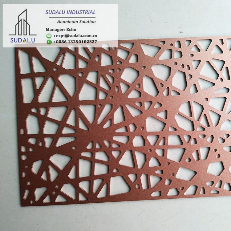 SUDALU OEM Customized Size Aluminum Panel RAL Color Outdoor Aluminum Solid Panel
