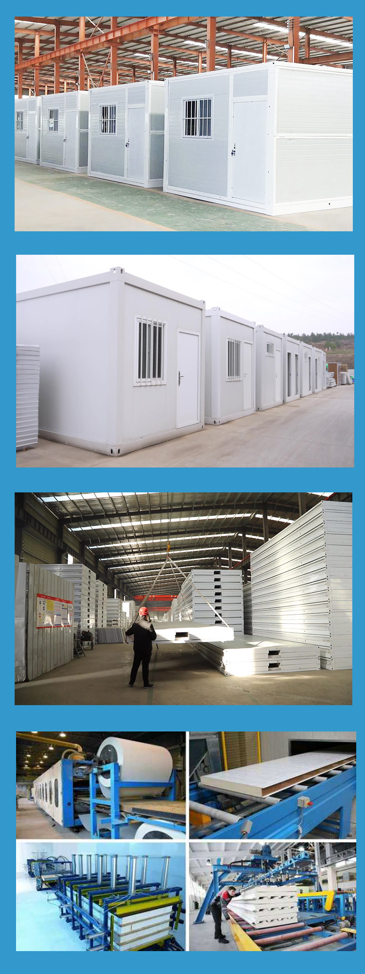 Moistureproof Expanding Folding Container House For Warehouse ISO9001-2000 Certified
