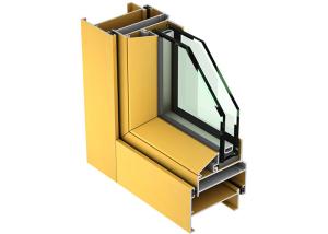 Quality 6063 6061 T6 Aluminium Window Extrusions Aluminium Glass Frame Profile wholesale