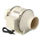 Plastic Blade Industrial Ventilation Radial Centrifugal Fan Inline Duct Fan with
