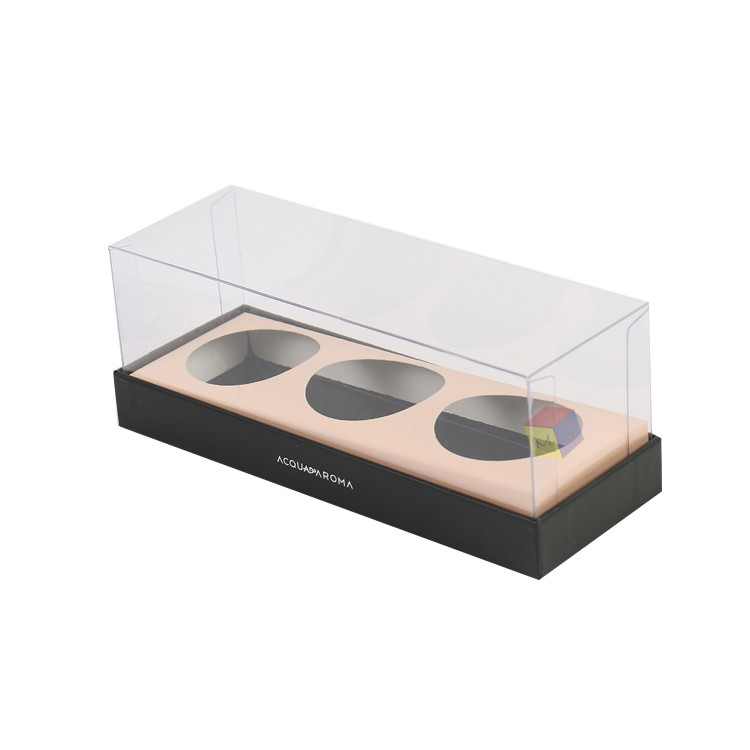 Fancy Bouquet Rectangle Customizable paper Food Grade Cupcake Box And Packaging With Clear Lid