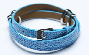 Quality Leather Bracelet, Stainless Steel Clasp wholesale
