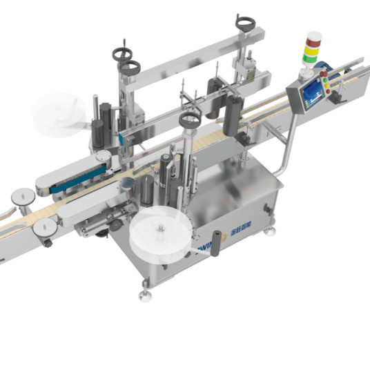 2.4KW Flat Square Round Bottles TS-150B Multifunctional Double sided Labeling Machine