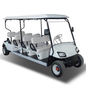 Quality 8 Seater Golf Hunting Cart 30 KM/H Battery Operated Electric Golf Buggy Logo Printing Customized wholesale
