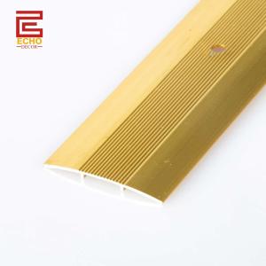 Quality Floor Wide Metal Threshold Strip Anti Slip Laminate Wood Flooring Transition Strip 45mm wholesale
