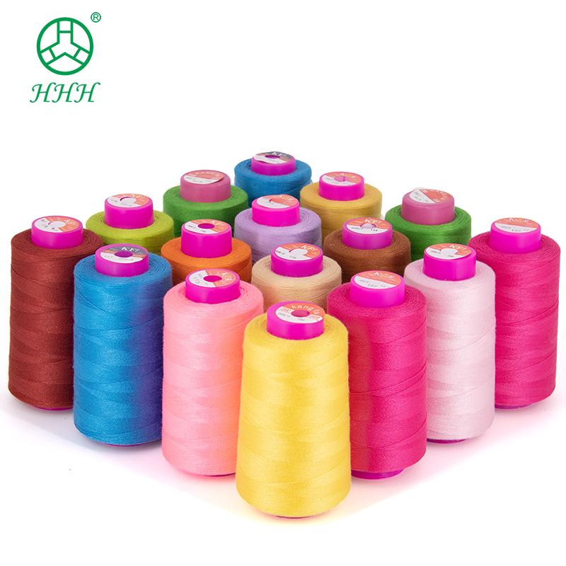 Kangfa 20s/6 100% Polyester Bag Closing Thread Sewing Thread For Bag and OEM ODM