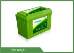 Durable Lithium Battery 12v 100ah , Lifepo4 Rechargeable Battery High Security