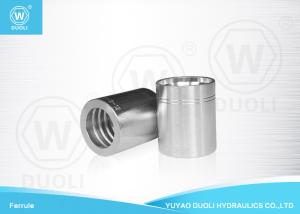 Quality 00210 Hydraulic Hose Ferrule For SAE100 R2AT / EN 853 2SN , Quick Connect Hydraulic Fittings wholesale