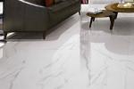 Durable Marble Look Porcelain Tile , Polished Porcelain Floor Tile