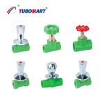 Customized Plumbing PPR Valve Stop Ball Valve Corrosion Resistance