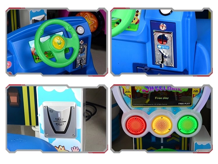 Coffee Shops Kiddie Ride Machines , Safe Coin Operated Childrens Rides