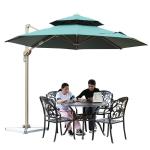 1.2mm Thickness Aluminum Tube Outdoor Beach Umbrella