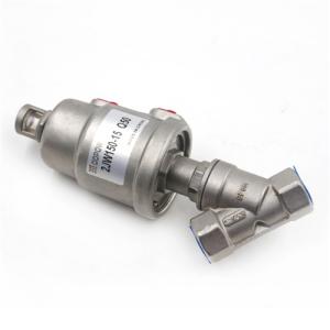 Quality CE ISO9001 Stainless Steel Angle Valve , Double Acting Piston Actuated Valve wholesale