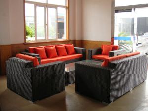 Quality 4pcs hot beach sofas wholesale