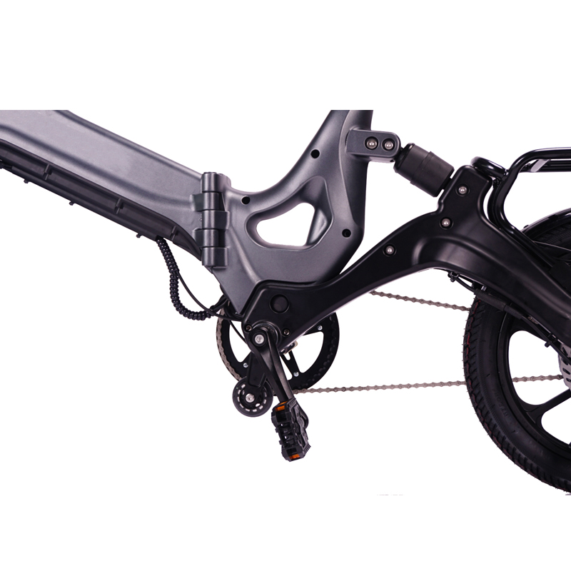 Hidden Battery 48V 500W Motor Folding Ebike with Suspension Fork and Super Light Mini