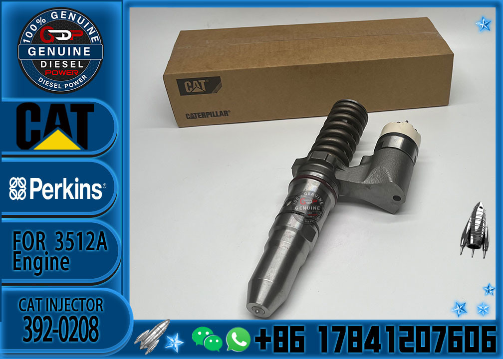 3920208 Remanufactured Common Rail Diesel Injector PUMP INJECTOR 392-0208 386-1766