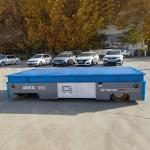 150t Material Transfer Cart Polyurethane Coated Rubber Wheel