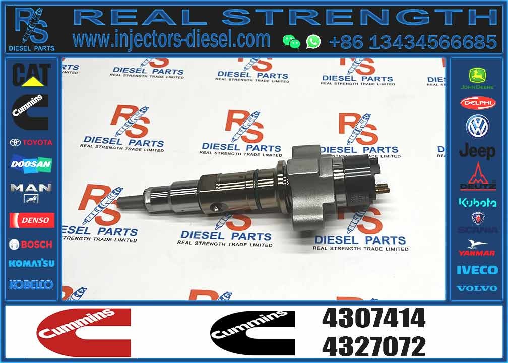 Common Rail Injector Fuel Injecto 5491659 4327072 4359204 4307414 For QSL Excavator QSL9.3 ISCE Engine 6L