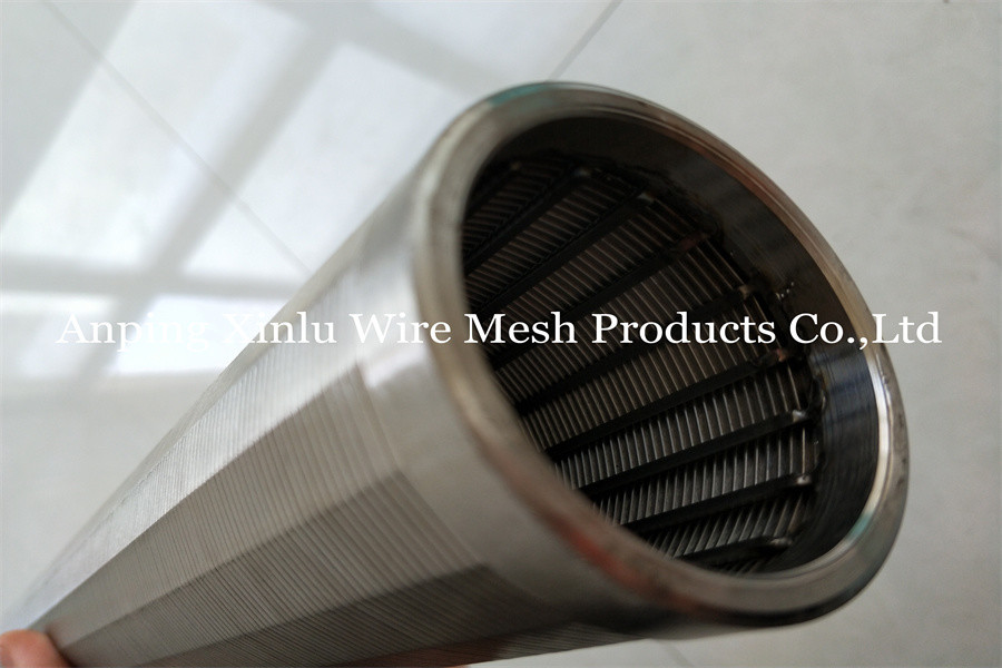 Johnson Type Wedge Wire Stainless Steel Filter Screen Element Cylindrical Screen