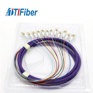 Quality Simplex Pigtail Fiber Optic Cable , LC Multimode Fiber Pigtail High Stability wholesale