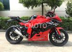 Red Color Street Sport Motorcycles , Cool Street Bicycles Hydraulic Suspension
