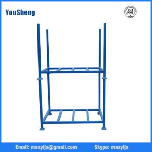 Quality Warehouse Cargo Equipment stacking Steel Folding Tyre Rack wholesale