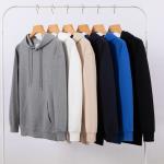 FODARLLOY Fashion Colors Grey Hoodie OEM Streetwear Essentials Oversize Unisex